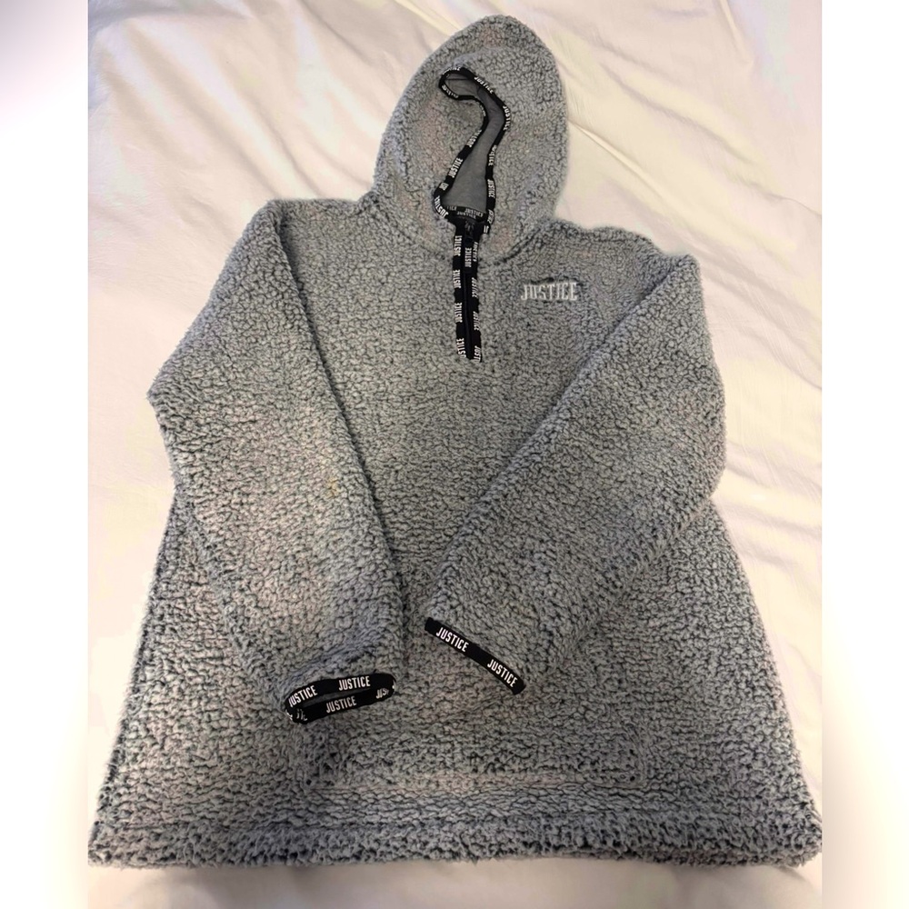 Justice Heather Gray Fleece Pullover